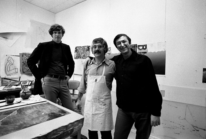 Michael Chrichton, Ken Tyler, Jasper Johns
