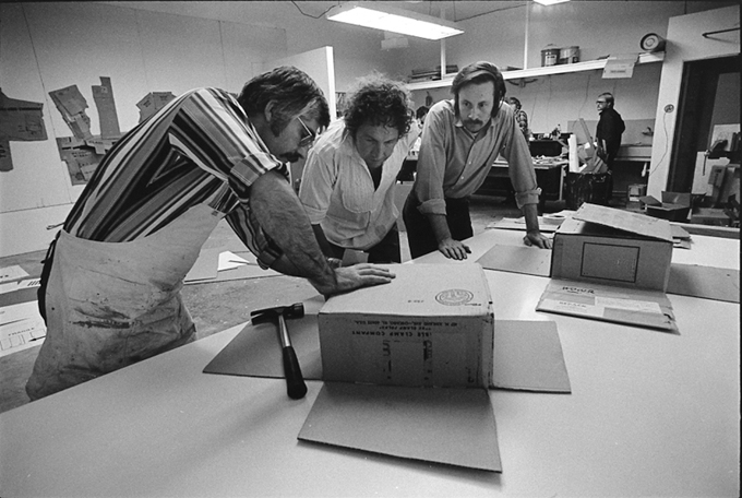 Ken Tyler and Robert Rauschenberg